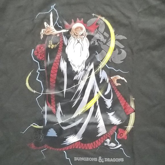 D & D - Dungeons & Dragons T-shirt - Wizard - Picture 4 of 5